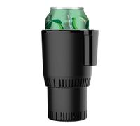 Car Cup Cooler - Portable Electric Car Cup Holder Cooler | USB Powered Drink Chiller for Bottles and Cans, 12V Travel Cup Cooler for Road Trips Desk Use, Quick Chill Beverage Cooler for Cars