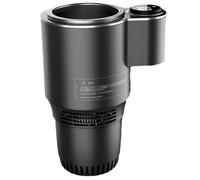 Car Cup Cooler Smart Cup 2 in 1 Car Cooler Warmer Quick Heating Cooling with LED Temperature Display Portable Drink Warmer for Holder