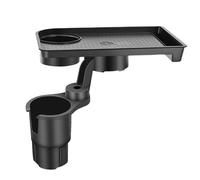 Car Cup Expander Tray - Versatile Car Table & Drink Holder, Car Accessories | Adjustable Cup Holder Expander for Snacks, Beverages & Foods, Hamb