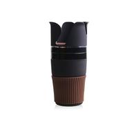 Car Cup Holder Car Multi-function Cup Holder Phone Mount And Glasses Clip(Black With Silver Trim)