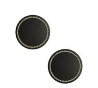 Car Cup Holder Coaster For Abarth 595 500 124 Spider, Cup-holder Mats Universal Waterproof And Durable Cups Holders Coasters Accessories Interior,Black