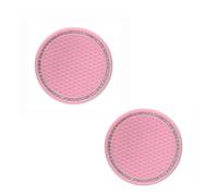 Car Cup Holder Coaster For Ford Kuga Focus Fiesta Kuga C Max, Cup-holder Mats Universal Waterproof And Durable Cups Holders Coasters Accessories Interior,Pink
