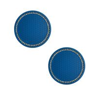 Car Cup Holder Coaster For Seat Ateca 5F 2016-2025 Cupra Ateca 5F 2018-2025, Cup-holder Mats Universal Waterproof And Durable Cups Holders Coasters Accessories Interior,Blue