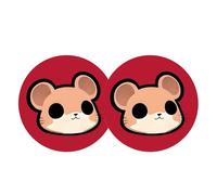 Car Cup Holder Coasters for Mickey Mouse, 2PCS 2.75" Disney Car Coasters for Mickey Car Cup Holder Insert Coasters Car Decoration Gifts by FLYEEGO