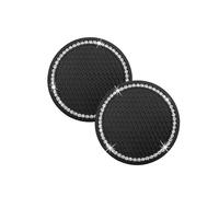 Car Cup Holder Coasters for BMW G30 X3 F25 F31 X5 F15 X1 E84 X1 F48 X3 E83 X6 E71 Z4 E85 F01, Auto Anti-Slip Insert Coaster, Dustproof Vehicle Interior Accessories Cup Soft Round Coasters Silicone Mat