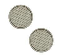 Car Cup Holder Coasters For Panamera S E-Hybrid (2013-2016),Silicone Auto Mug Mats,Universal Non-Slip Recessed Coaster,Interior Accessories,A/Grey