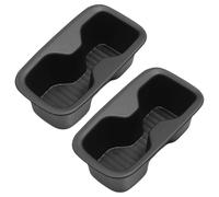 Car Cup Holder Compatible With Hyundai For Santa 2024 2025 Door Side Cup Holder Insert Cup Box Shock-Absorbing Storage Tray Tidying Accessories