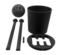 Car Cup Holder Covers, Style Drink Holder Lid, 3.14 Inches Size Armrest Insert Cover, Beverage Slot, Dustproof Gear Shift Shield for Auto Interior Protection in Trucks Use