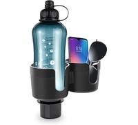 Car Cup Holder Expander, 2 in 1 Cup Holder Expander with Adjustable Base, Cup Holder Insert for 10-46 OZ Bottles, Cups, Extra Automotive Cup Holder for Car Fits for Yeti, Hydroflask, Car Accessories