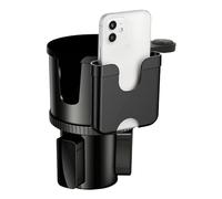 Car Cup Holder Expander, 2- In-1 Multi-Function Car Cup Holder with Adjustable Base, Non-Slip Vehicle Mounted Car Cup Holder Mobile Phone Holder for Auto Vehicle Large Water Bottles