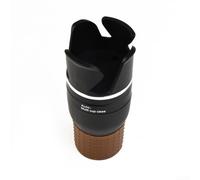 Car Cup Holder Expander, 4 in 1 Rotating Drink Organizer with 3 Rings for Phone Key Bottle, Adjustable Multi-Functional Vehicle Mounted Water Cup Holder, ABS Non-Slip
