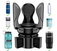 Car Cup Holder Expander Adapter, Cup Holder Extender with Adjustable Arm and Base,Universal Compatible with Yeti Ramblers14-46oz, Hydro Flasks 32/40oz Most 12 to 46 Ounce Bottles&Cups