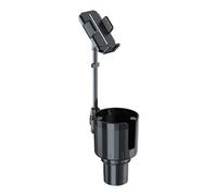 Car Cup Holder Expander - Adjustable Multi-Angle Auto Organizer - Car Smartphone Holder - For Drink Coffee Bottle Phone SUV Sedan Truck Shuttle Travel Road Trips
