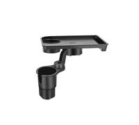 Car Cup Holder Expansion Tray With Nonslip Surfaces For Easy Access To Drinks And Snacks While Driving Car Cup Holder Extension Tray