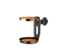 Car Cup Holder Insert 1pc Car ABS Multifunctional Foldable Cup Holder Ashtray-vent Mount For Coffee Design Bottles Mugs Beverage Mount Stand(Orange)