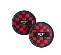 Car Cup Holder Insert Anti-Dust Non-Slip Rubber Coaster Mats Compatible with ST car models