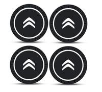 Car Cup Holder Insert for Citroen C1 C2 C3 C4 C5, Car Insert Coasters Drink Holder Coaster Anti-Slip Heat-Resistant Coaster Mats,B- 4 Pieces