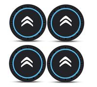 Car Cup Holder Insert for Citroen C3 C4 C5 Elysee, Car Insert Coasters Drink Holder Coaster Anti-Slip Heat-Resistant Coaster Mats,E- 4 Pieces