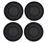 Car Cup Holder Insert for Volvo V40 V50 V60 V70 V90 Cross Country Rdesign, Car Insert Coasters Drink Holder Coaster Anti-Slip Heat-Resistant Coaster Mats,A- 4 Pieces