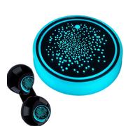 Car Cup Holder Mat | LED Lighted Coaster Anti-Slip for Car,Intelligent Sensing Colors Changing Vehicle Interior Drink Cup Mat for Caravan, SUV