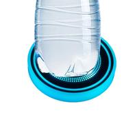 Car Cup Holder Mat - Lighted Coaster Made of ABS Material, Intelligent Illuminated Stand, Multicolour Sensor with Auto Detection, Cup Holder for Caravan and Minivan, Ruts