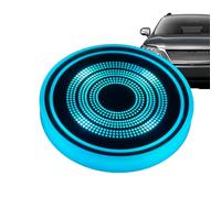 Car Cup Holder Mat | USB Car Cup Coaster with LED Light,Colors Changing Atmosphere Ligh Intelligent Sensor Holder Coaster for Minivan, Caravan