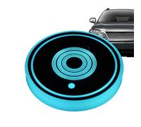 Car Cup Holder Mat,USB Charging Carled Light up Coaster | Intelligent Sensing Colors Changing Vehicle Interior Drink Cup Mat for Caravan, SUV