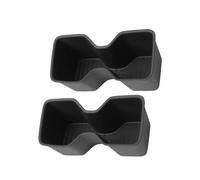 Car Cup Holder Mount Compatible With Hyundai For Santa Fe 2024 2025 6 7 Seats The Third Row Drinks Water Cup Holder Adapter Storage Box Upgrade Accessories