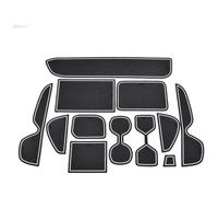 Car Cup Holder Non-Slip Pad For Toyota For Vtear RAV4 XA50 RAV 4 2019-2020 Door Groove Mat Gate Slot Pad Car Nterior Styling Accessories(Rhd-black)