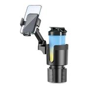 Car Cup Holder Phone Holder, Phone Holder Cup Holder | 2-in-1 Car Cup Holder Mobile Phone Cup Holder Car Mount - Multifunctional Car Cup Holder, Expander, Drink Cup Holder