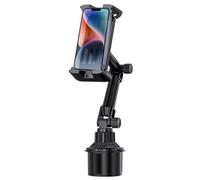 Car Cup Holder Phone Mount - Stable Anti-Shock Flexible Cradle, Non-Slip Secure Holder | Long Lasting Creatives Universal Phone Mount For Tablets GPS Music Video Voice Assistant Various Models