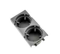 Car Cup Holder Tray Compatible With BMW For 323ti 1999-2000 For 325i 2002 51168217957 51168217955 51168217959 Front Center Console Storage Box Coin Cup Holder(Gray,Set)