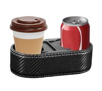 Car Cup Holders - Double Drink Holder for Car | Fixed Automotive Beverage Bracket Console | for Road Trips Off-Roading Camping Travel Daily Driving Bus SUV Truck Van Golf Cart