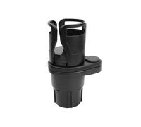 Car Cup Holders Extender Aroma Organizer Drink Holders Car Adjustable Multifunctional Dual Cup Holder With Cell Phone Holder Parts(Black A)