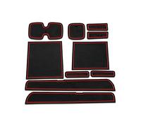Car Cup Mat Door Gate Slot Pad Storage Box Mat For Suzuki For Swift 2005 2006 2007 2008 2009 2010 2011 2012 2013 2014 JUNOOS(2)