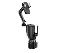 Car Cup Phone Holder Expander | 360 Degree Vehicle Cup Holder Insert, Truck Cup Holder Adapter for Most Vehicles Navigation