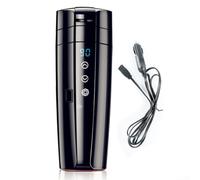 Car Cup Water Heater 12V Electric Portable with Stainless Steel Insulation and Temperature Control Touch Screen for Travel Beverage Heating