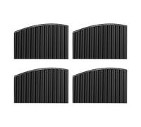 Car curtains for the side windows in the vehicle interior, universal light protection, UV protection, 4 pieces, privacy curtains for car, for travel, break, holiday, commuting