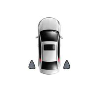 Car Curtains Magnetic Car Sunshade Visor For Mazda CX-5 KF 2017-2023 2024 CX5 Front Rear Windshield Curtain Side Baby Window Sun Shade Shield(2PCS Train)