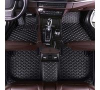 Car Custom Floor Mats For A5 Sportback（two Door）2010 2011 2012 2013 2014 2015 2016 Auto Foot Pads Automobile Carpet Cover Water Proof Liners(Black-Beige)