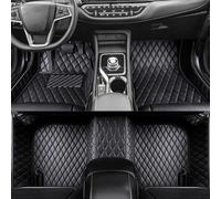 Car Custom Pu Leather Floor Mats For Benz GL Class X164 2008 2009 2010 2011 2012,Luxury Leather Waterproof Non Slip Full Coverage Interior Accessories,A Black