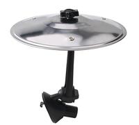 Car Cymbal Air Vent Car Crash Drum Cymbal 360° Rotating Stainless Steel Funny Automotive Decoratino For Various Vehicles Air Vents Gift For Music Lovers Christmas Halloween Thanksgiving Day