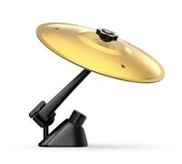 Car Cymbal Air Vent, Car Drum Air Vent Crash Cymbal, 360° Rotating Mini Drum Cymbals Decoration, Car Symbols Drum, Easy Installation, Compact Cars Accessory for Music Lovers and Driving Fun (Gold)