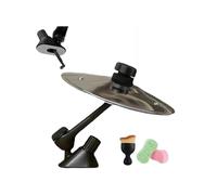 Car cymbal air vent, crash Hand Metal Air Drums Pack Make Your Driving More Fun Easy Installation and Rugged with 2 Car Wash Sponge and 1 Cleaning Brush Music Lovers for All Types of Vehicles(1pc)