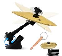 Car Cymbal Air Vent - Funny Car Crash Cymbal, Universal Car Symbol Drum, Ingenious Design Mini Drum Cymbal Decoration, Easy Installation Musical Vehicle Accessories for Driving Fun and Music Lovers