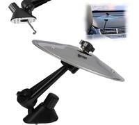 Car Cymbal,Car Crash Cymbal for Car Vent Practical Accessories for Vehicles to Make Driving More Fun (Silver)