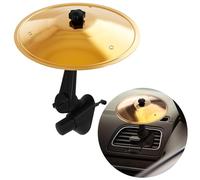 Car Cymbal, Car Cymbal Air Vent, Mini Car Crash Cymbals for Car Dashboard, A Premium Gift for Drummers & Music Aficionados, Universal Vehicle Fit, Beat Boredom, Turn Traffic into a Jam Session