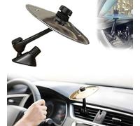 Car Cymbal, Car Cymbal Air Vent, Mini Drum Crash Cymbal For Car Vent, Mini Drum Crash Cymbal for Endless Rhythmic Fun on the Road Music Lover Gift, Suitable For All Types Of Vehicles (Silvery)
