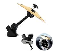 Car Cymbal,Car Cymbal Air Vent,Mini Drum Crash Cymbal For Car Vent,Suitable For All Types Of Vehicles (Gold) 2025