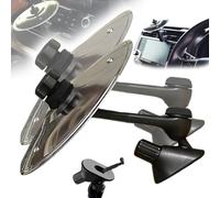 Car Cymbal Ventilation, 2 Pcs Car Drum Cymbal Air Drums Saucer for Car, Car Shock Plating, Mini Drum Plate for Car, Sedan, Truck